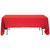 72'' X 120'' Sage Green Tablecloth, Red tablecloth covering a large table with a smooth, vibrant sage green fabric.