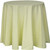 90'' Round Sage Green Tablecloth, smooth fabric with elegant draping for special occasions.