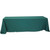 Product 90'' x 156'' Light Blue Tablecloth, a solid light blue tablecloth draped over a rectangular table.