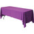 60'' x 120'' Teal Tablecloth, vibrant teal-colored table covering draped over a rectangular table.