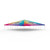 Celina Tent 40' x 40' Classic Series Frame Tent Full Digital Print, Sectional Tent Top, Complete, with colorful digital print design and supported by metal poles.