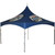 Celina Tent 15' x 15' Pinnacle Series High Peak Frame Tent / Cross Cable MarqueeFull Digital Print, complete outdoor event tent with branded Miller Lite logos on a sturdy frame.