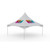 Celina Tent 20' x 20' Pinnacle Series High Peak Frame Tent / Cross Cable Marquee Logo Print, complete outdoor event tent with high peak design and customizable logo print on the canopy.