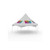 20' Pinnacle Series Hexagon High Peak Frame Tent / Cross Cable Marquee Logo Print, Complete
