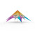 Celina Tent 52' TP Series Hexagon Tent Full Digital Print, complete with colorful geometric design and customizable logos visible on the fabric.