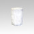 White 30 Gal Pull Over Cover, a protective fabric cover in white with a cylindrical shape and smooth surface.