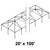 20' x 100' Classic Series Frame