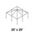 20' x 20' Master Series Frame 20' x 20' Master Series Frame