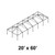 20' x 60' Master Series Frame