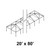 20' x 80' Master Series Frame