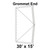 30' x 15' Classic Frame Tent Top, Grommet End 30' x 15' Classic Frame Tent Top, Grommet End
