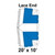 20' x 10' Classic Frame Tent Top, Lace End 20' x 10' Classic Frame Tent Top, Lace End