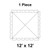 12' x 12' Classic Frame Tent, 1 Piece, 16 oz. Ratchet Top Replacement 12' x 12' Classic Frame Tent, 1 Piece, 16 oz. Ratchet Top Replacement