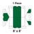 8' x 8' Gable Frame Tent, 1 Piece, 16 oz. Ratchet Top Replacement 8' x 8' Gable Frame Tent, 1 Piece, 16 oz. Ratchet Top Replacement