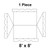 8' x 8' Gable Frame Tent, 1 Piece, 16 oz. Ratchet Top Replacement 8' x 8' Gable Frame Tent, 1 Piece, 16 oz. Ratchet Top Replacement