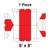 8' x 8' Gable Frame Tent, 1 Piece, 16 oz. Ratchet Top Replacement 8' x 8' Gable Frame Tent, 1 Piece, 16 oz. Ratchet Top Replacement