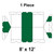 8' x 12' Gable Frame Tent, 1 Piece, 16 oz. Ratchet Top Replacement 8' x 12' Gable Frame Tent, 1 Piece, 16 oz. Ratchet Top Replacement
