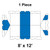 8' x 12' Gable Frame Tent, 1 Piece, 16 oz. Ratchet Top Replacement 8' x 12' Gable Frame Tent, 1 Piece, 16 oz. Ratchet Top Replacement