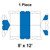 8' x 12' Gable Frame Tent, 1 Piece, 16 oz. Ratchet Top Replacement 8' x 12' Gable Frame Tent, 1 Piece, 16 oz. Ratchet Top Replacement