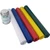 Celina Tent 14oz. White Vinyl Repair Kit, image showing color rolls and a small jar of repair adhesive.