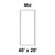 40' x 20' Classic Gable Frame Tent Top, Mid Section 40' x 20' Classic Gable Frame Tent Top, Mid Section