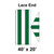 40' x 20' Classic Gable Frame Tent Top, Lace End 40' x 20' Classic Gable Frame Tent Top, Lace End