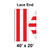 40' x 20' Classic Gable Frame Tent Top, Lace End 40' x 20' Classic Gable Frame Tent Top, Lace End