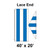 40' x 20' Classic Gable Frame Tent Top, Lace End 40' x 20' Classic Gable Frame Tent Top, Lace End