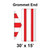 30' x 15' Classic Gable Frame Tent Top, Grommet End 30' x 15' Classic Gable Frame Tent Top, Grommet End