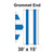 Celina Tent 30' x 15' Classic Gable Frame Tent Top, Grommet End, side view of the grommet end showing reinforced grommets and frame structure for outdoor event protection.