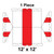 Celina Tent 12' x 12' Classic Gable Frame Tent, 1 Piece, 16 oz. Ratchet Top Replacement, diagram of tent parts with red highlighted sections for replacement parts.