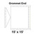 15' x 15' Classic Gable Frame Tent Top, Grommet End 15' x 15' Classic Gable Frame Tent Top, Grommet End