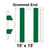 Celina Tent 15' x 15' Classic Gable Frame Tent Top, Grommet End, with detailed diagram showing the grommet end and dimensions of the tent top.