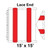 15' x 15' Classic Gable Frame Tent Top, Lace End 15' x 15' Classic Gable Frame Tent Top, Lace End