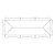 Celina Tent 10' x 30' Master Frame Tent, 1 Piece, 16 oz. Ratchet Top Replacement, technical illustration of the tent frame with roof structure.