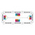 Celina Tent 10' x 30' Master Frame Tent, 1 Piece, 16 oz. Ratchet Top Replacement, graphic design of a customized tent banner with placeholders for logos and branding.