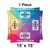 Celina Tent 15' x 15' Master Frame Tent, 1 Piece, 16 oz. Ratchet Top, with customizable logo areas and colorful branding sections on the fabric.