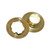 7/16" ID Grommet Sets, close-up of gold-colored grommets for fabric and material reinforcement.