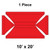 10' x 20' Fast Shade Top, Red 10' x 20' Fast Shade Top, Red