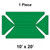 10' x 20' Fast Shade Top, Green 10' x 20' Fast Shade Top, Green