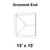 15' x 15' Master Frame Tent Top, Grommet End 15' x 15' Master Frame Tent Top, Grommet End