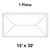 15' x 30' Classic Pole Tent, 1 Piece, 16 oz. Ratchet Top Replacement 15' x 30' Classic Pole Tent, 1 Piece, 16 oz. Ratchet Top Replacement