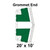 20' x 10' Classic Pole Tent Top, Grommet End 20' x 10' Classic Pole Tent Top, Grommet End