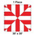 30' x 30' Classic Pole Tent, 1 Piece, 16 oz. Ratchet Top 30' x 30' Classic Pole Tent, 1 Piece, 16 oz. Ratchet Top