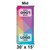 Celina Tent 30' x 15' Classic Pole Tent Top, Mid Section, colorful tent top with customizable logo space and measurement markings.