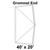 40' x 20' Classic Pole Tent Top, Grommet End 40' x 20' Classic Pole Tent Top, Grommet End