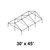 30' x 45' Gable Series Frame