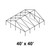 40' x 40' Gable Series Frame 40' x 40' Gable Series Frame