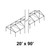 20' x 90' Gable Series Frame