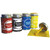 White Pin Hole Patch, small adhesive patches in tins with a yellow patch extended from the open tin.